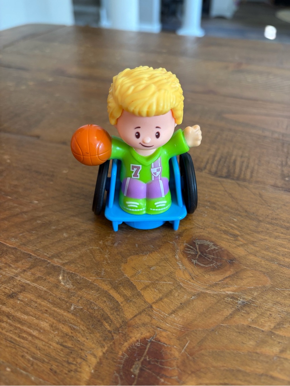 Fisher Price Little People wheelchair Eddie as is